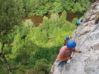 Vía ferrata con Acroroc